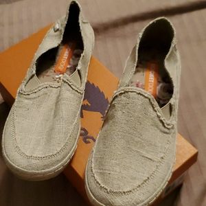 Linen loafer